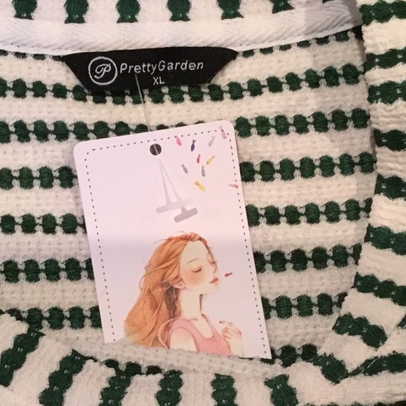 NWT PrettyGarden Cap Sleeve Crewneck Top Size XL - Picture 5 of 6